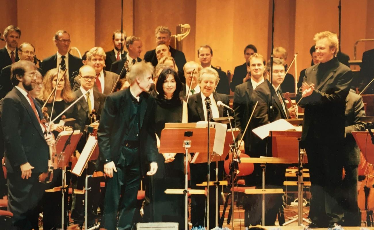 Annika Skoglund, Henrik Strindberg, B Tommy Andersson och Sveriges Radios Symfoniorkester