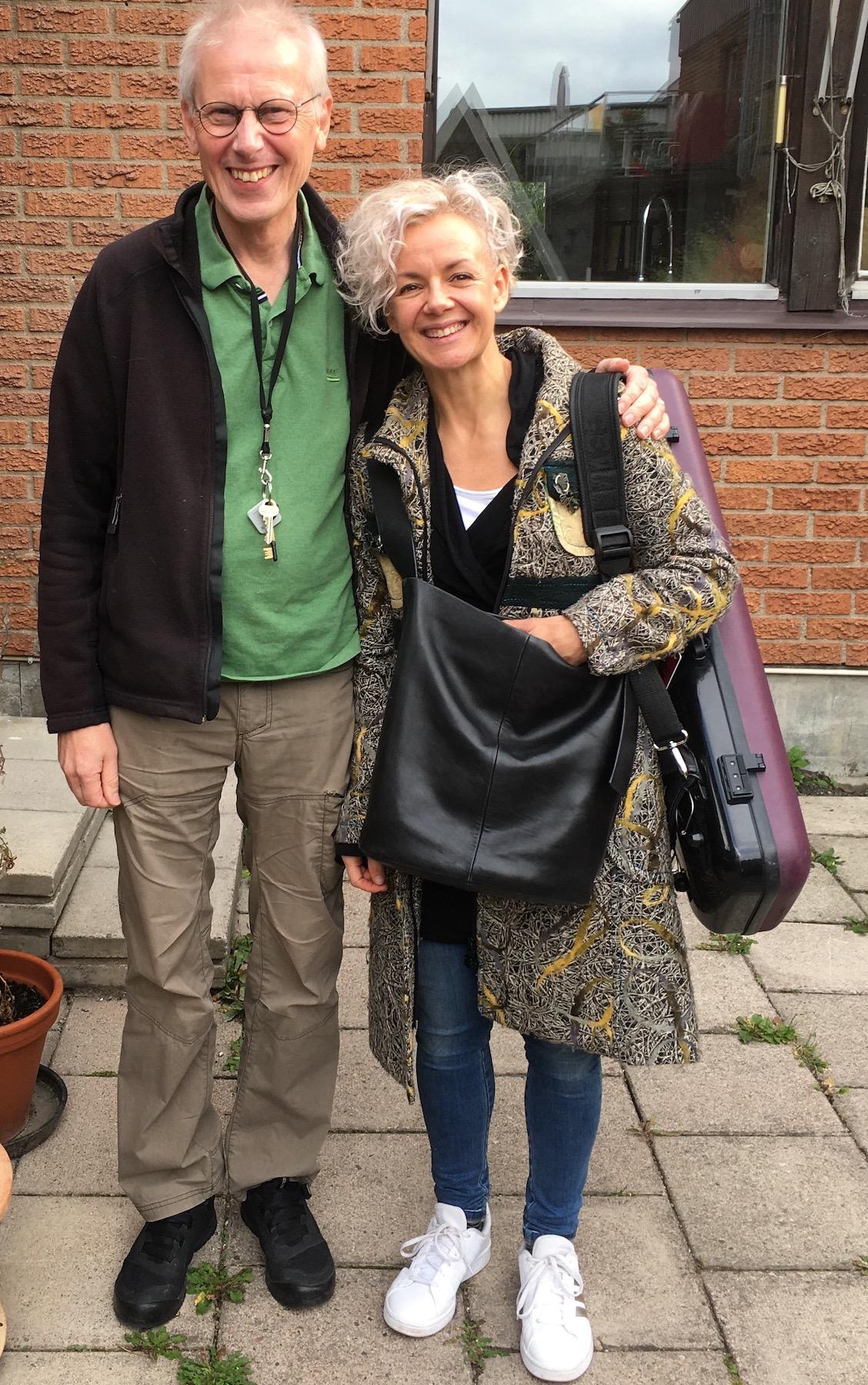 Henrik Strindberg och Klara Hellgren 2021